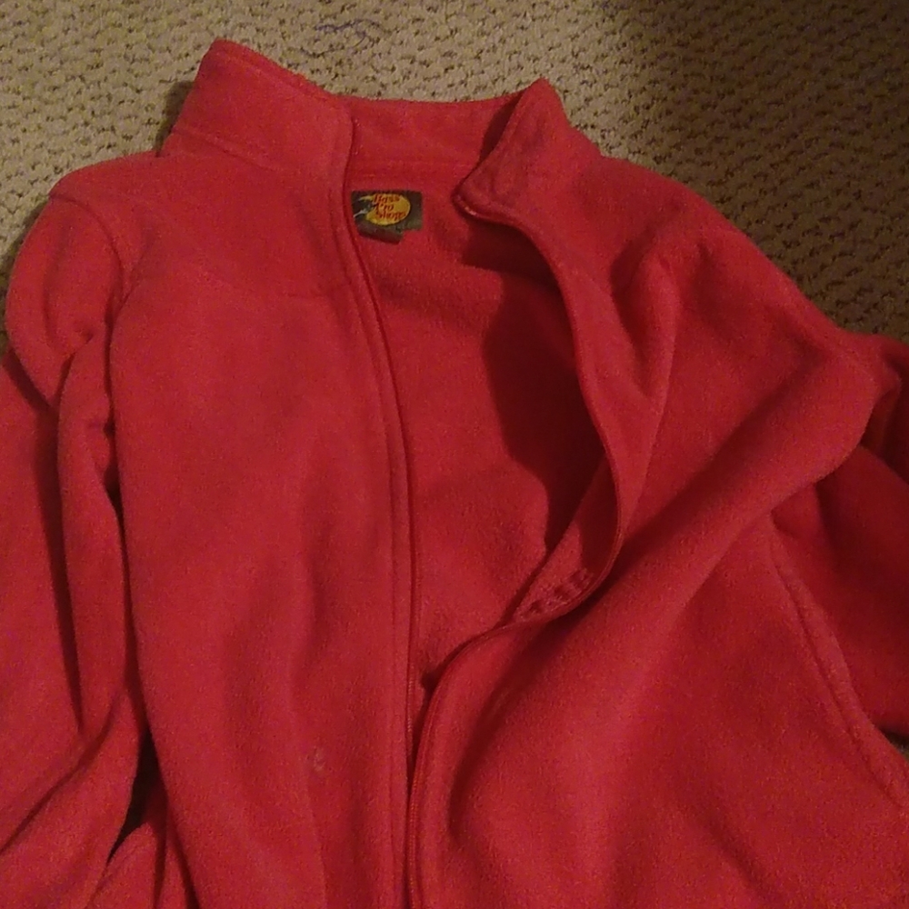 Pink fleece
